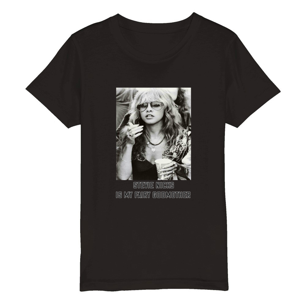 Stevie Nicks is my fairy godmother shirt - Baby Onesie Organic Kids Crewneck T-shirt