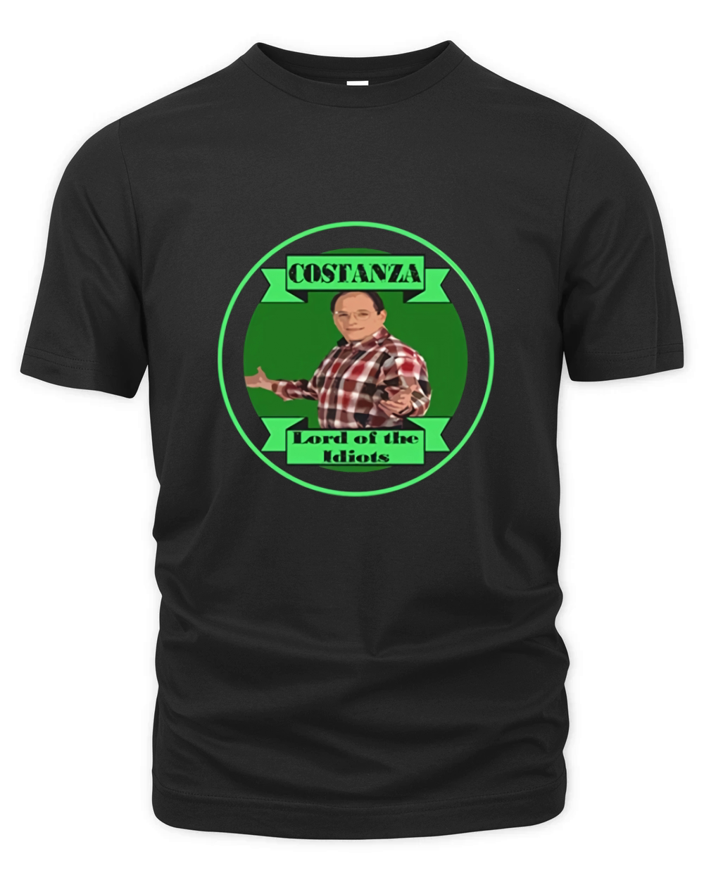 Lord of The Idiots George Costanza Organic Unisex T-shirt