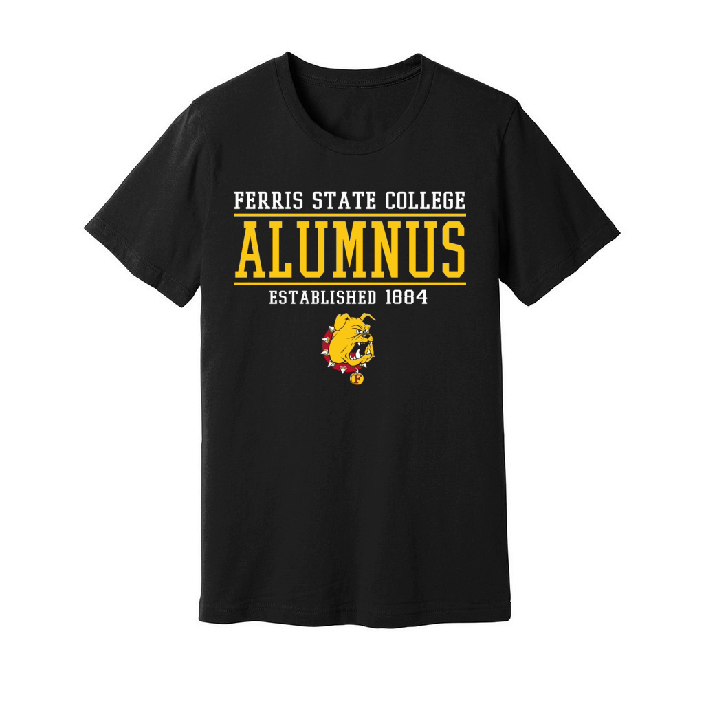 Ferris State College Alumnus Unisex Jersey Tee