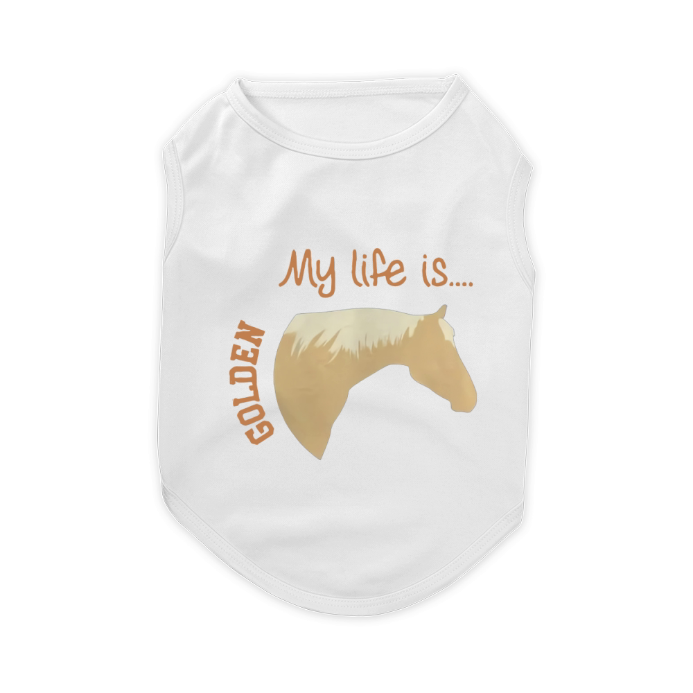 Horse   Palomino Pet T-Shirt