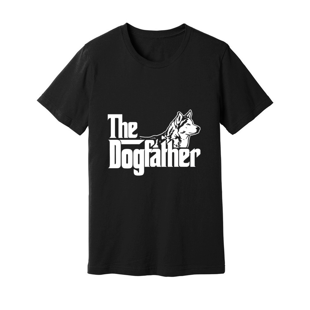 THE DOGFATHER  HUSKY Unisex Jersey Tee