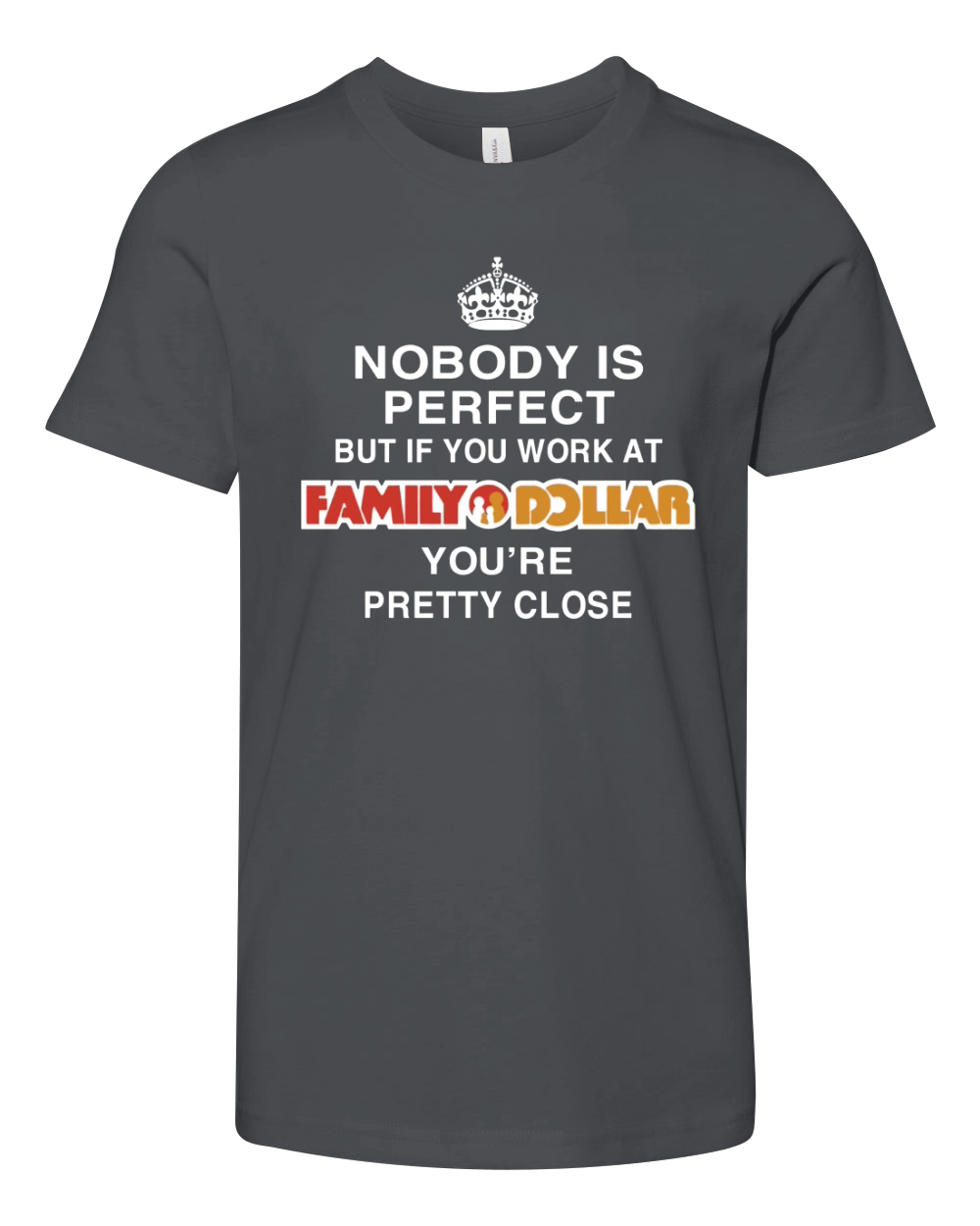 Family Dollar Youth Unisex Jersey Tee