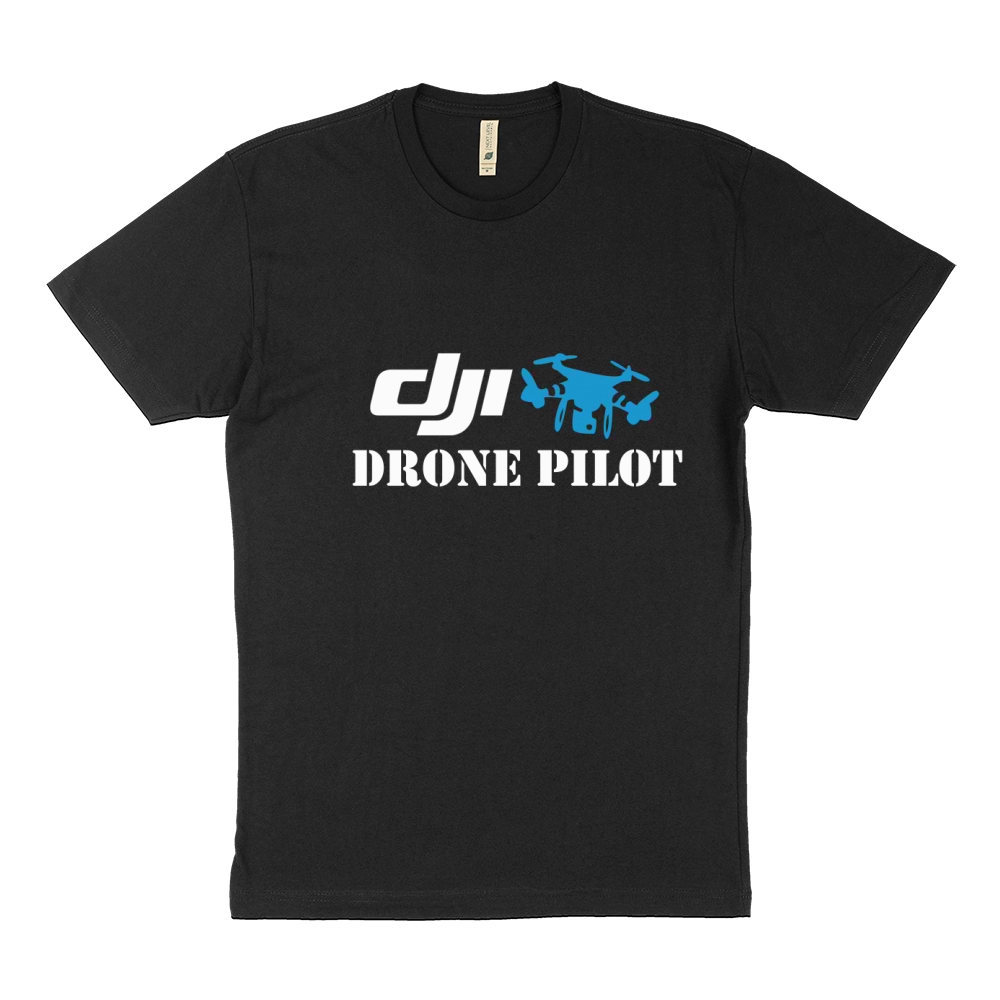 Dji Drone Pilot Logo Sustainable T-Shirt
