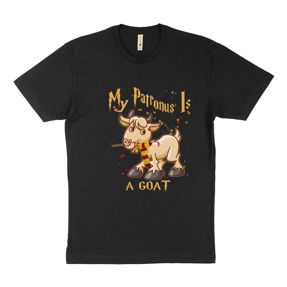 My Patronus is Goat Christmas Sustainable T-Shirt