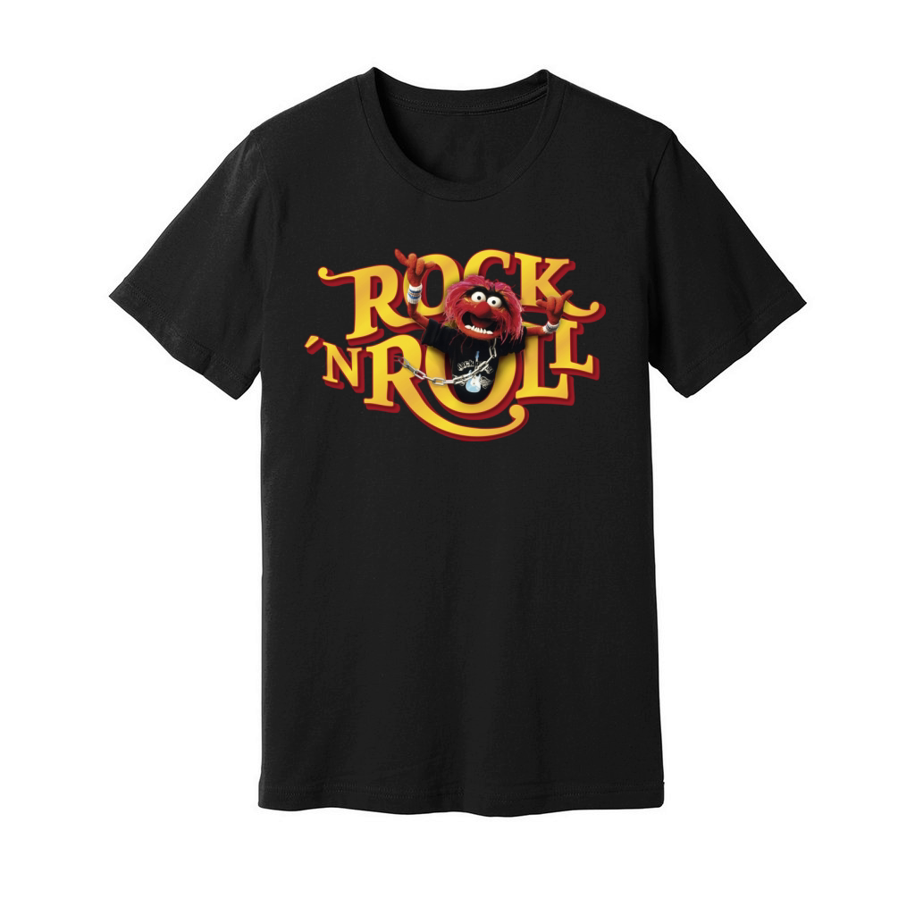 Muppets Rock`n`Roll Unisex Jersey Tee