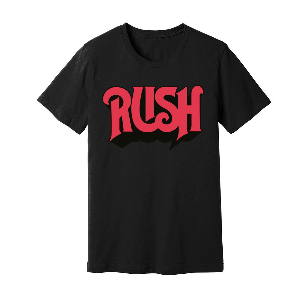 Rush Band Logo Unisex Jersey Tee