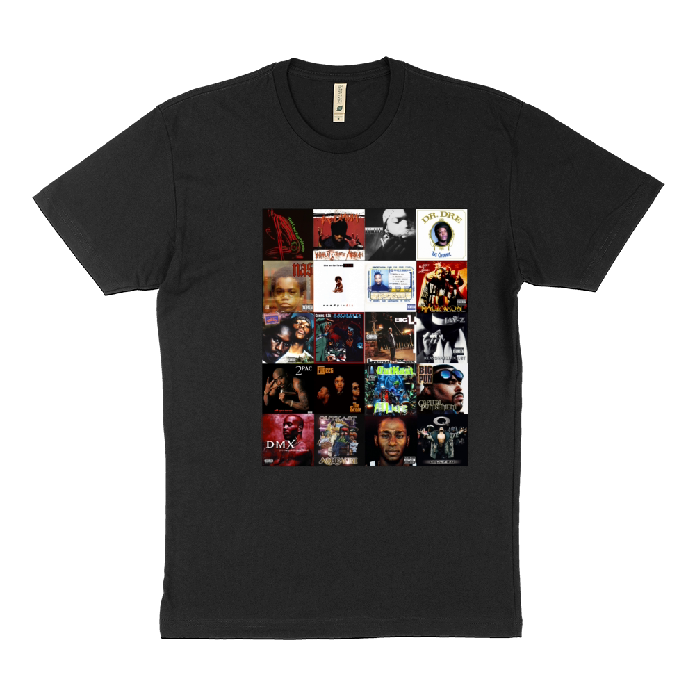 90s Hip Hop History Sustainable T-Shirt