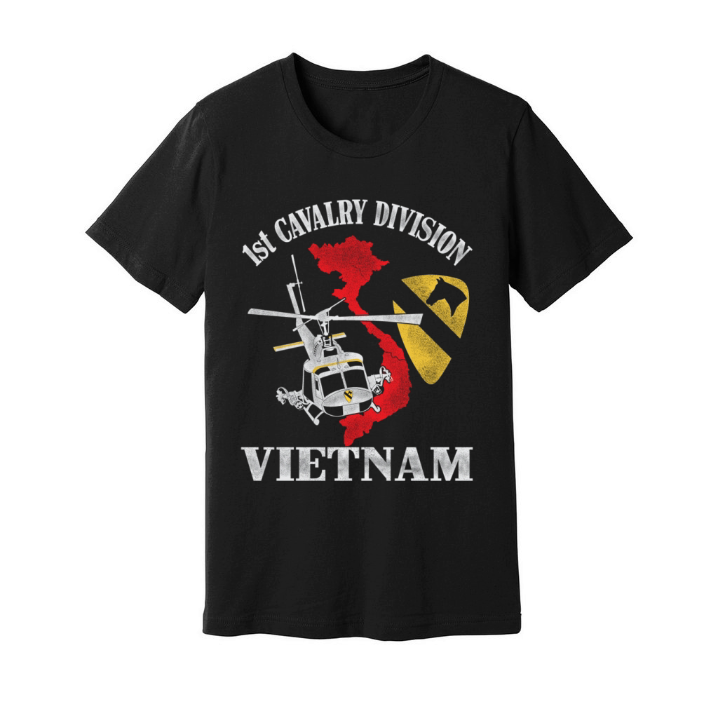 1ST CAVALRY DIVISION-VIETNAM Unisex Jersey Tee