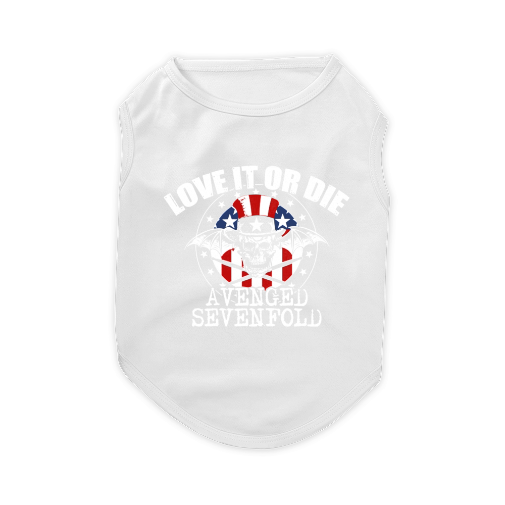Avenged Sevenfold Love It Or Die - Unisex Long Sleeve Pet T-Shirt
