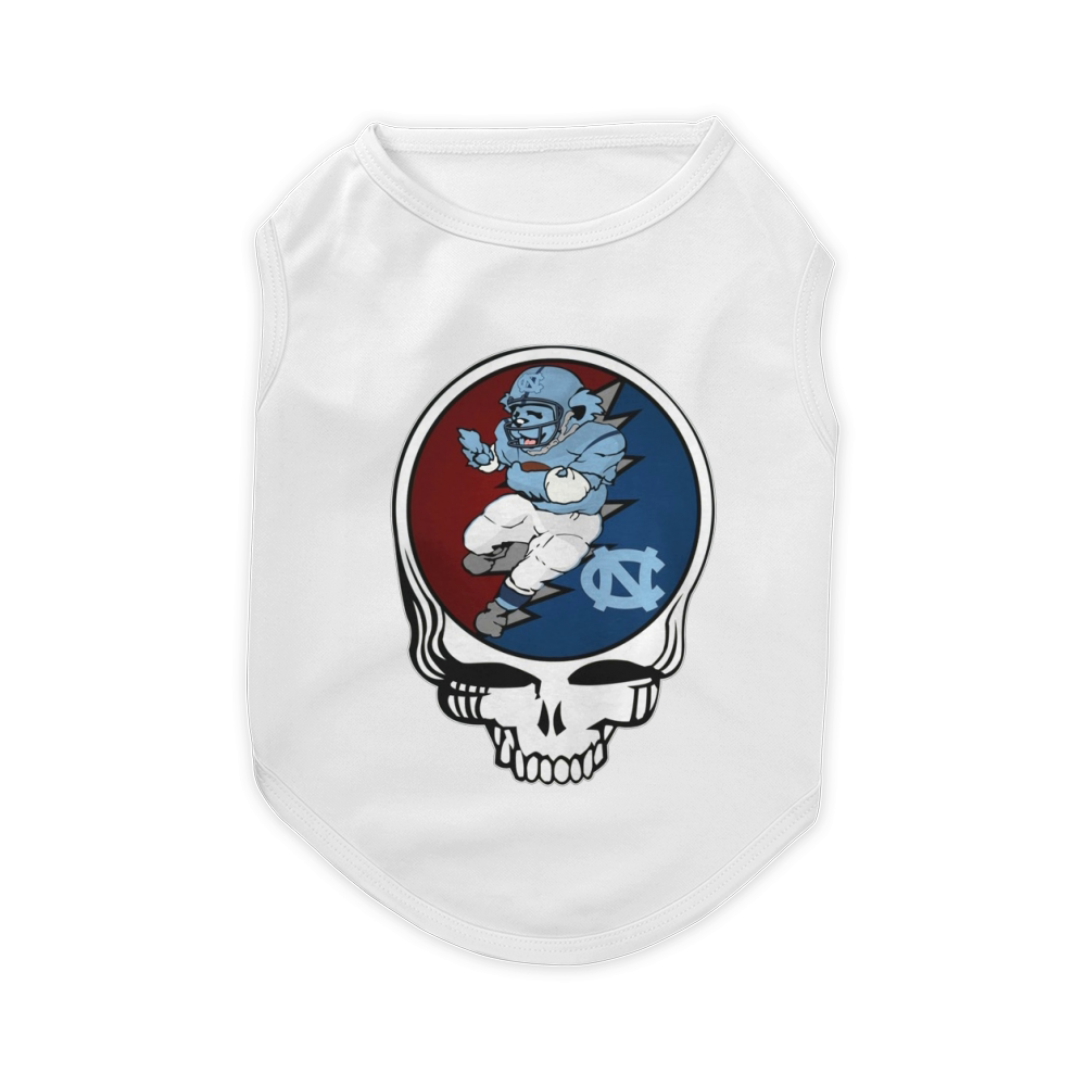 GratefulDead Tshirt North Carolina Tar Heels Pet T-Shirt