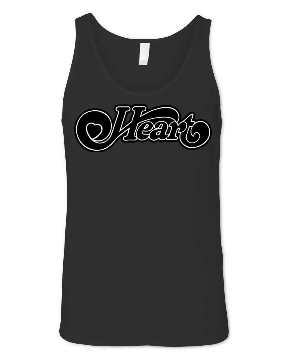 Heart Band Unisex Jersey Tank