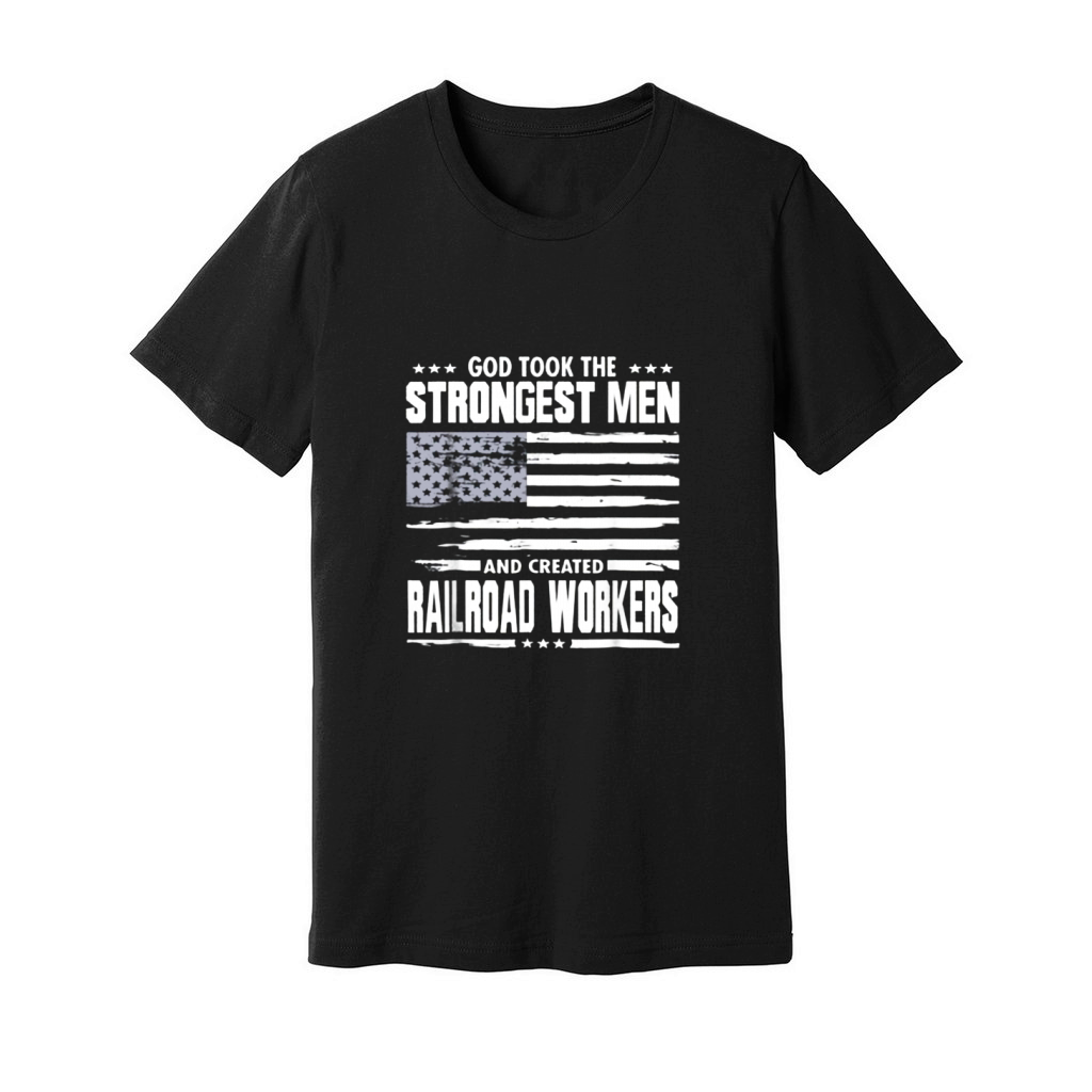 american railroad Unisex Jersey Tee