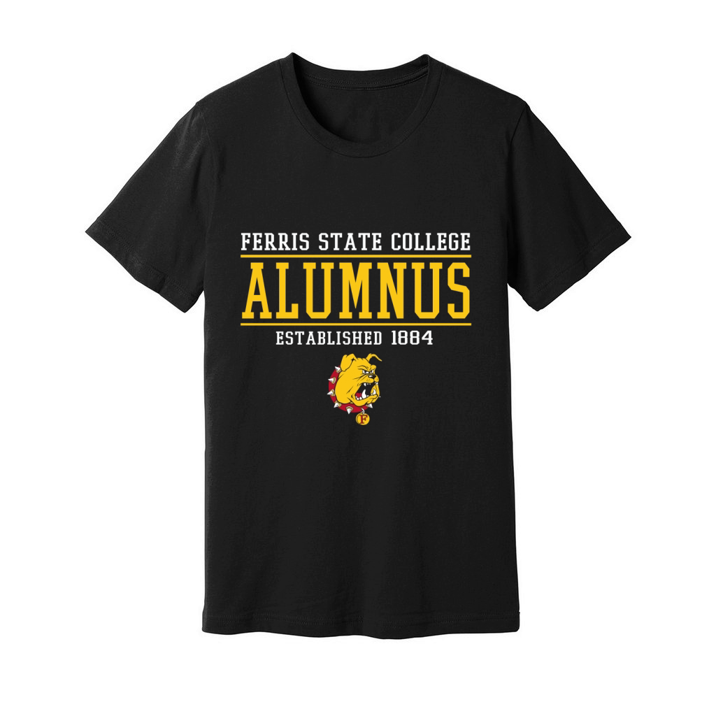 Ferris State Alumnus Unisex Jersey Tee