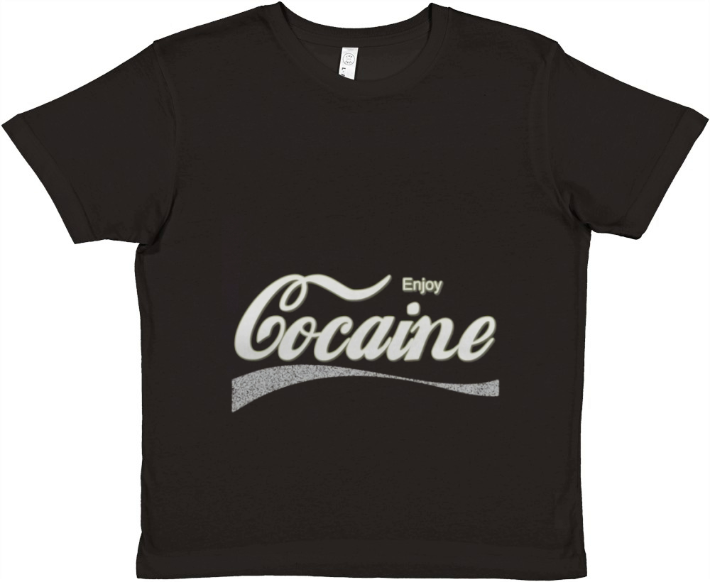 Enjoy Cocaine! Premium Kids Crewneck T-shirt