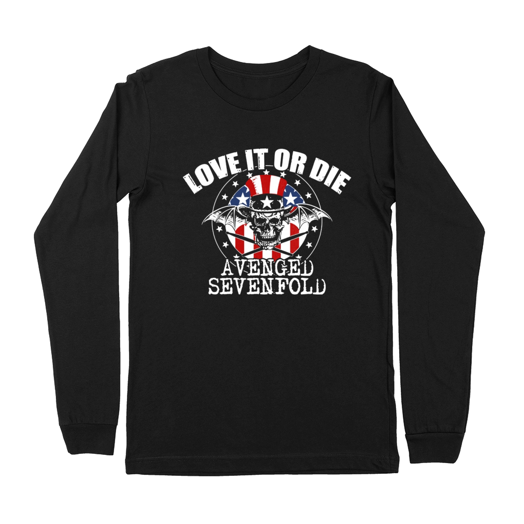 Avenged Sevenfold Love It Or Die - Unisex Long Sleeve Premium Long Sleeve