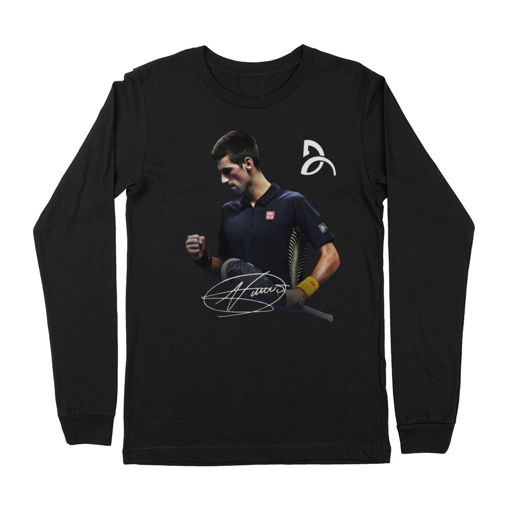 Novak Djokovic Signature shirt Premium Long Sleeve