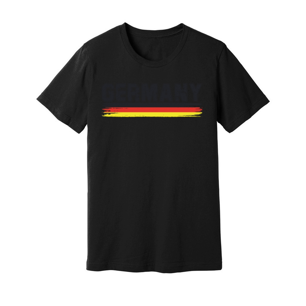 Vintage Germany German Flag Unisex Jersey Tee