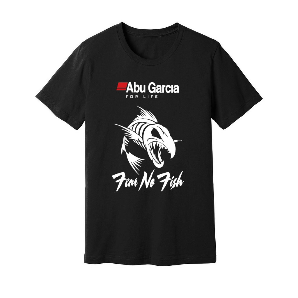 Abu Garcia for life Fear No Fish Unisex Jersey Tee - Designed by
