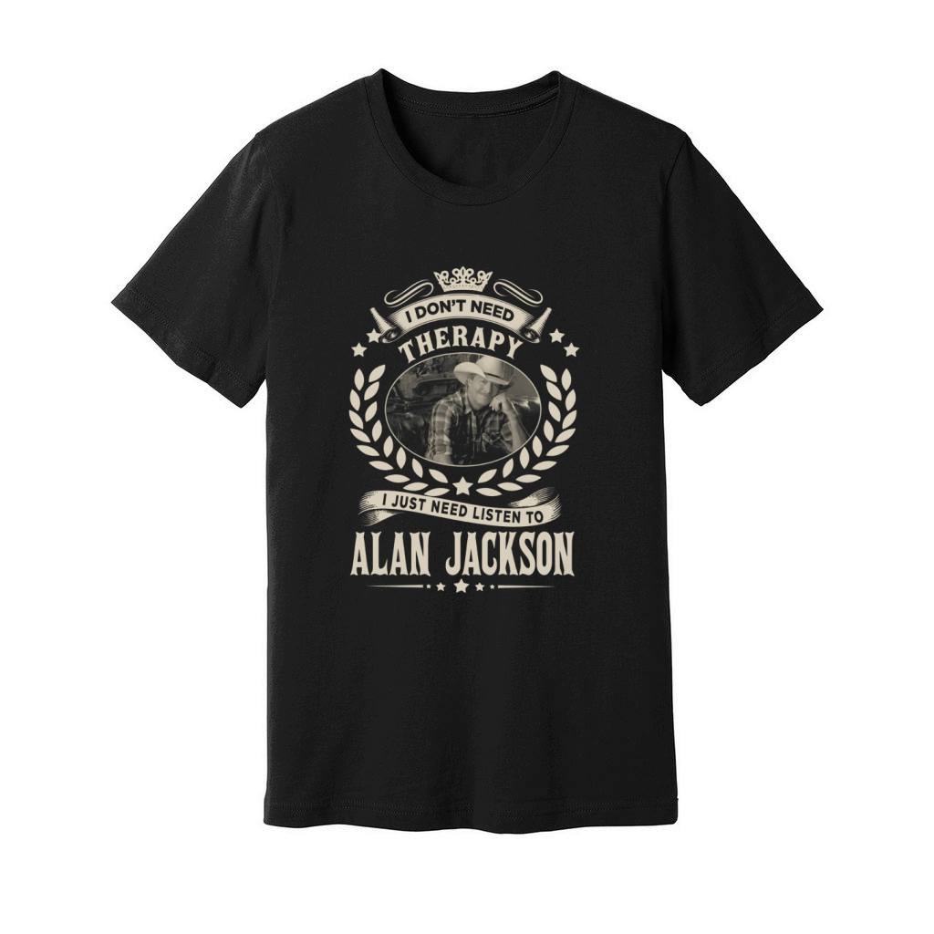 Alan Jackson Unisex Jersey Tee