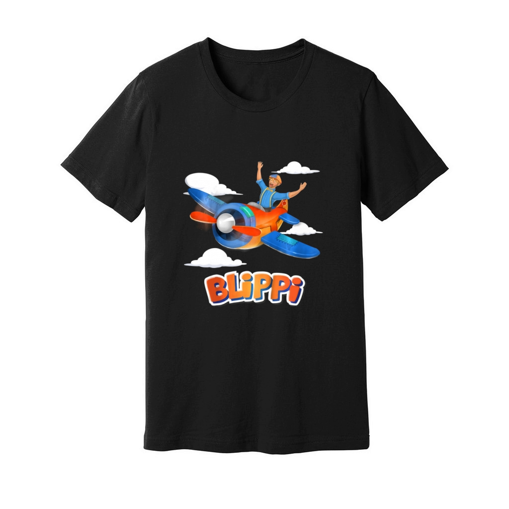 Blippi Airplane Unisex Jersey Tee