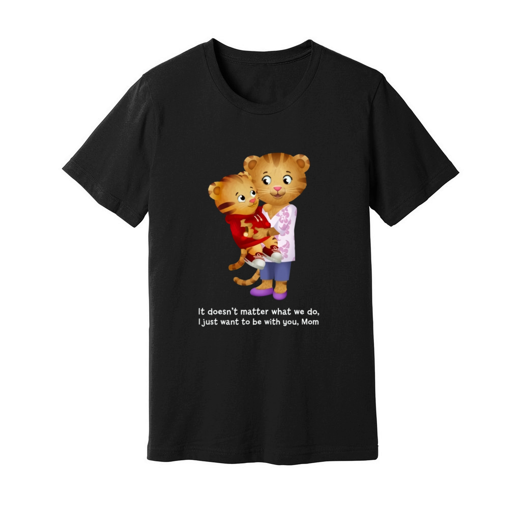 Daniel And Mom Tiger Unisex Jersey Tee