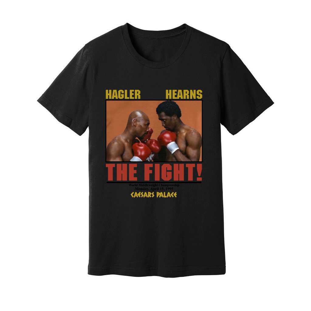 Marvin Hagler Vs Tommy Hearns The Fight 1985 Unisex Jersey Tee