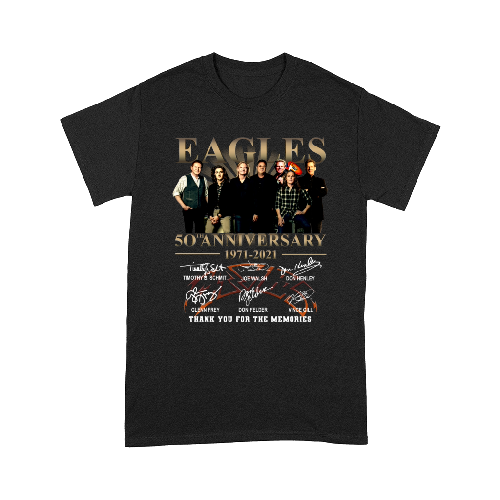 Eagles 50th anniversary thank you for the memories Comfort T-shirt