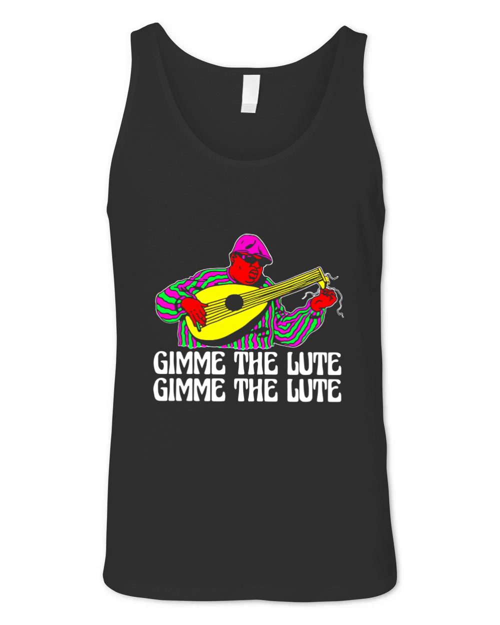 The Notorious big Gimme the lute Unisex Jersey Tank