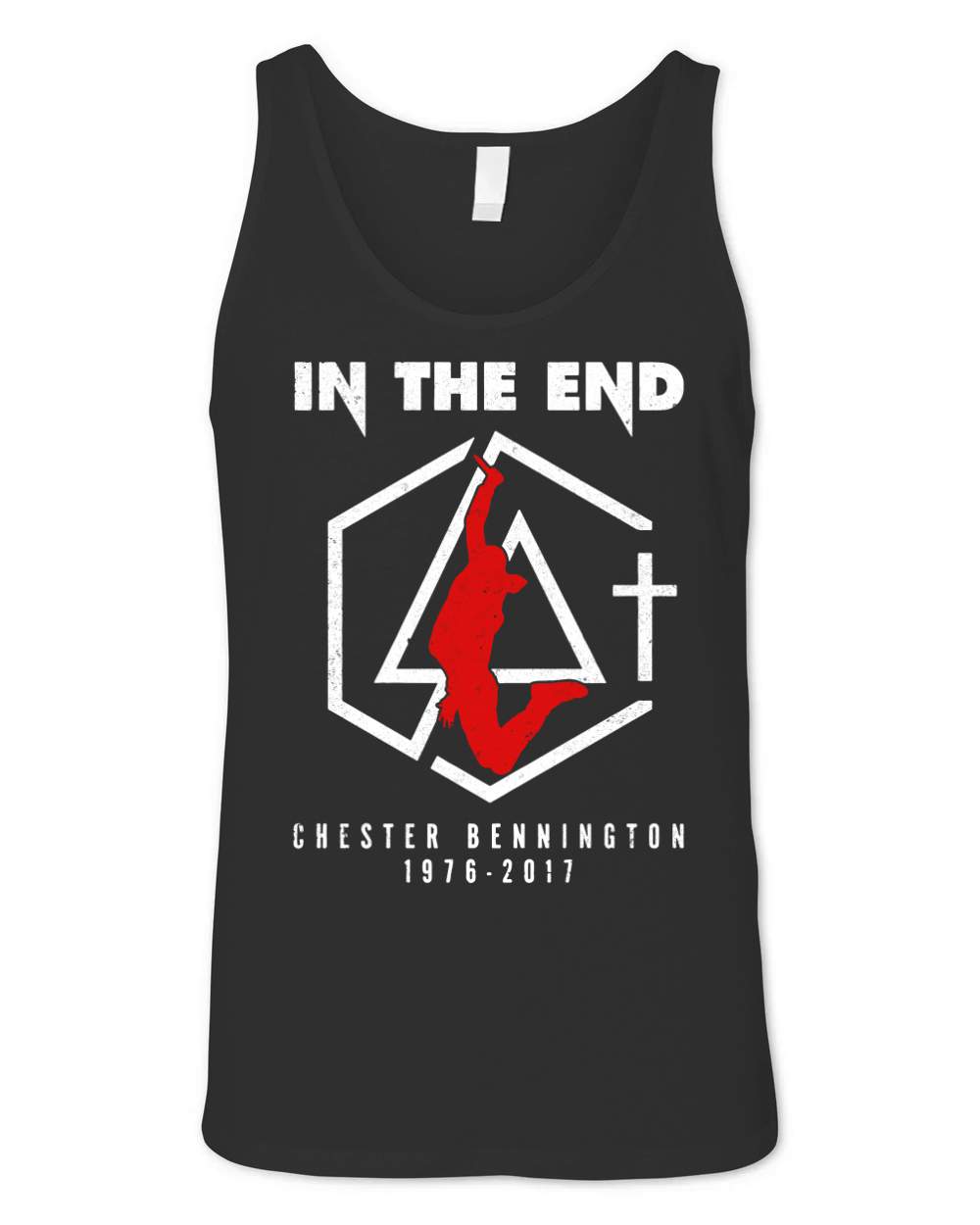 RIP Chester Bennington Unisex Jersey Tank
