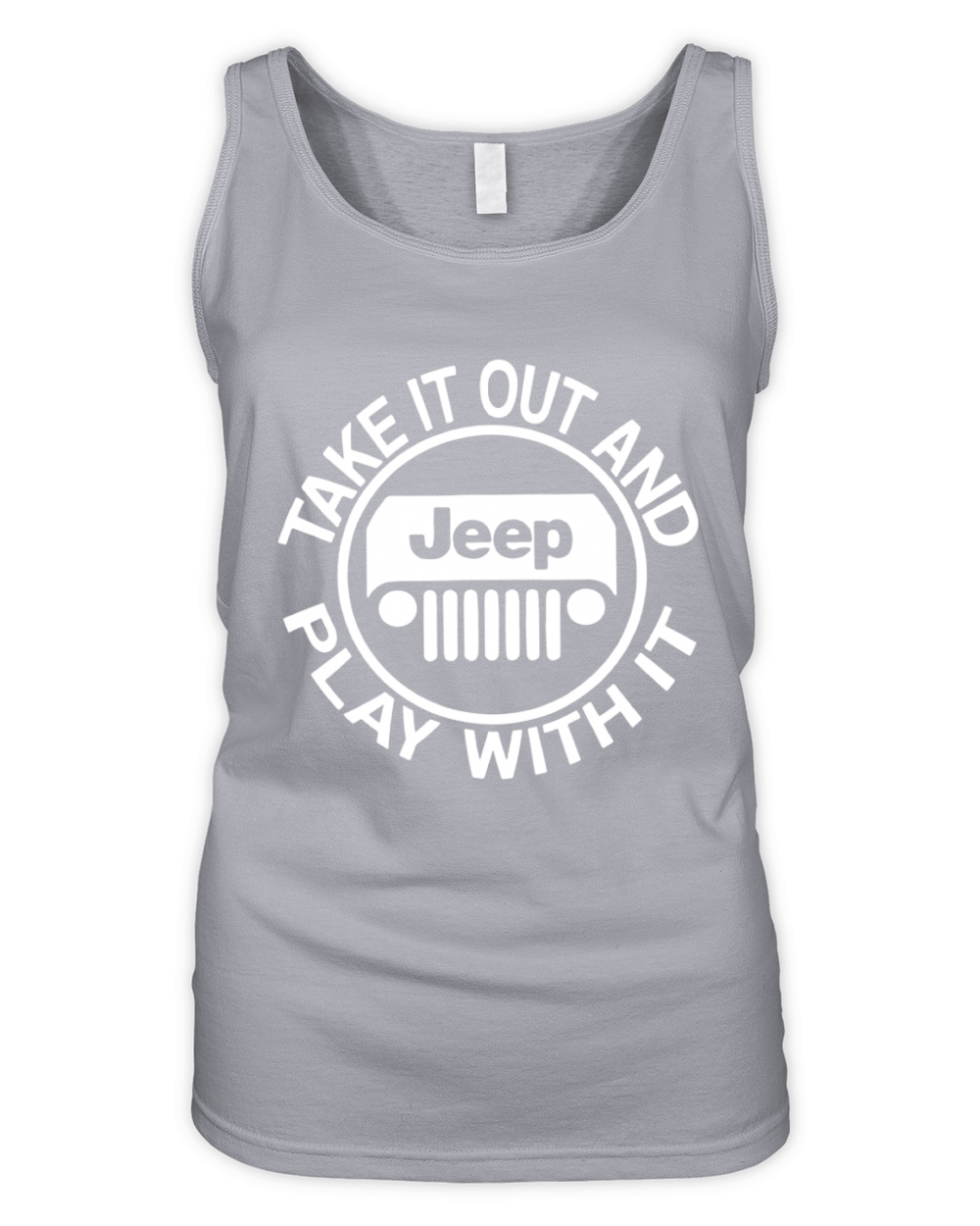 Take It Out And Play With It Jeep Organic Women's Tank Top
