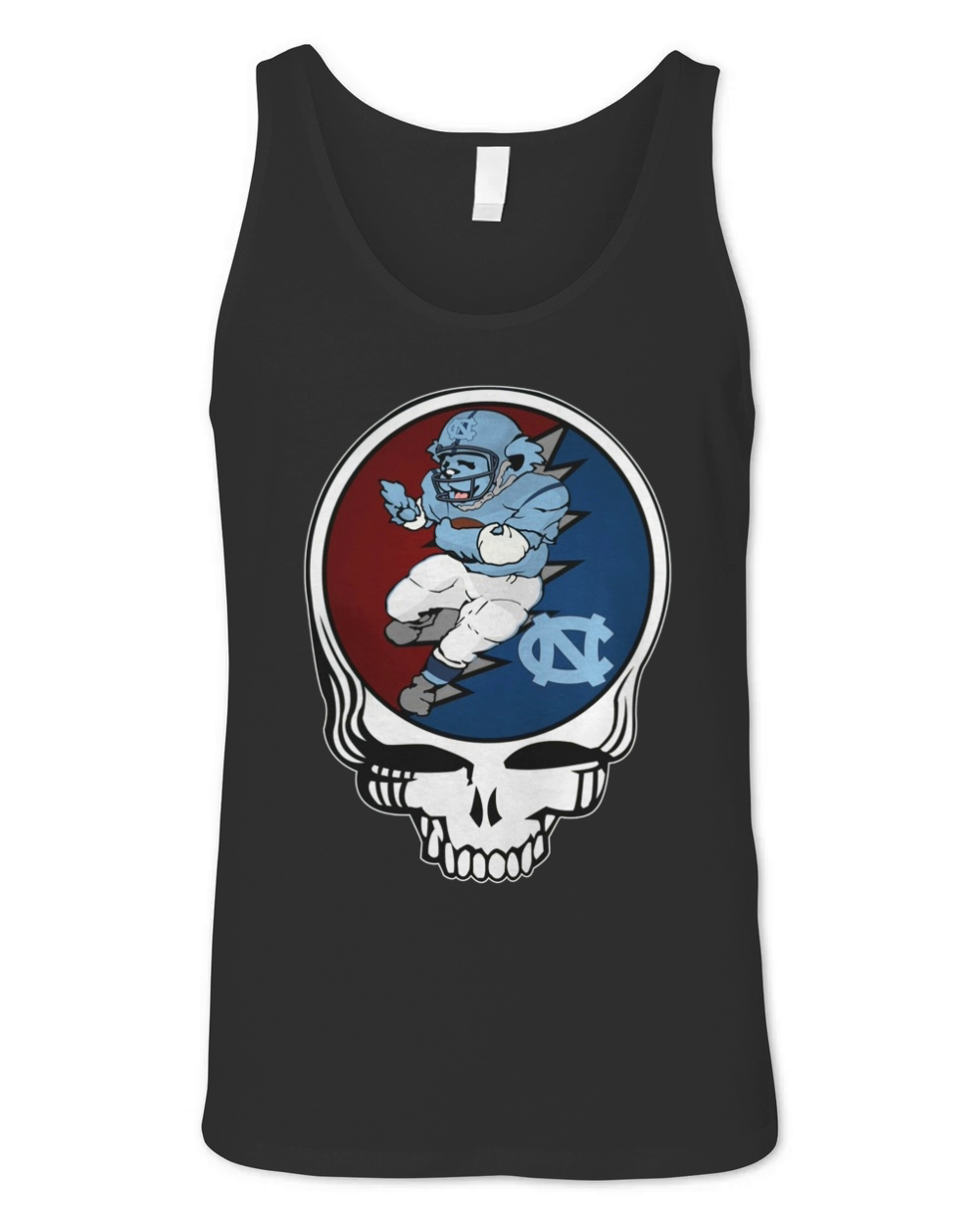 GratefulDead Tshirt North Carolina Tar Heels Unisex Jersey Tank
