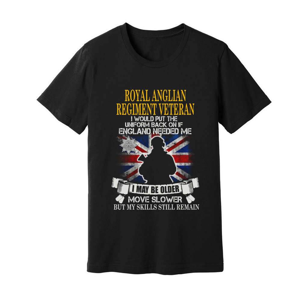 Royal Anglian Regiment Unisex Jersey Tee