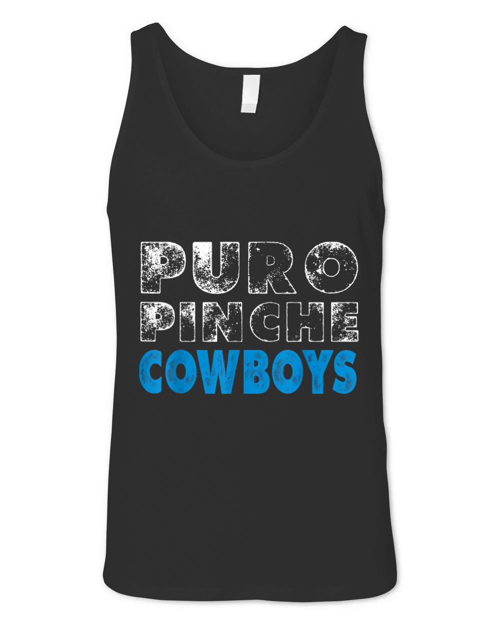 Puro Pinche Cowboys Unisex Jersey Tank