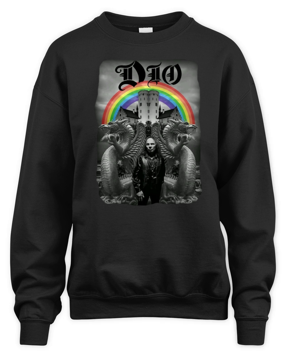Ronnie James Dio Forever Unisex Premium Crewneck Sweatshirt