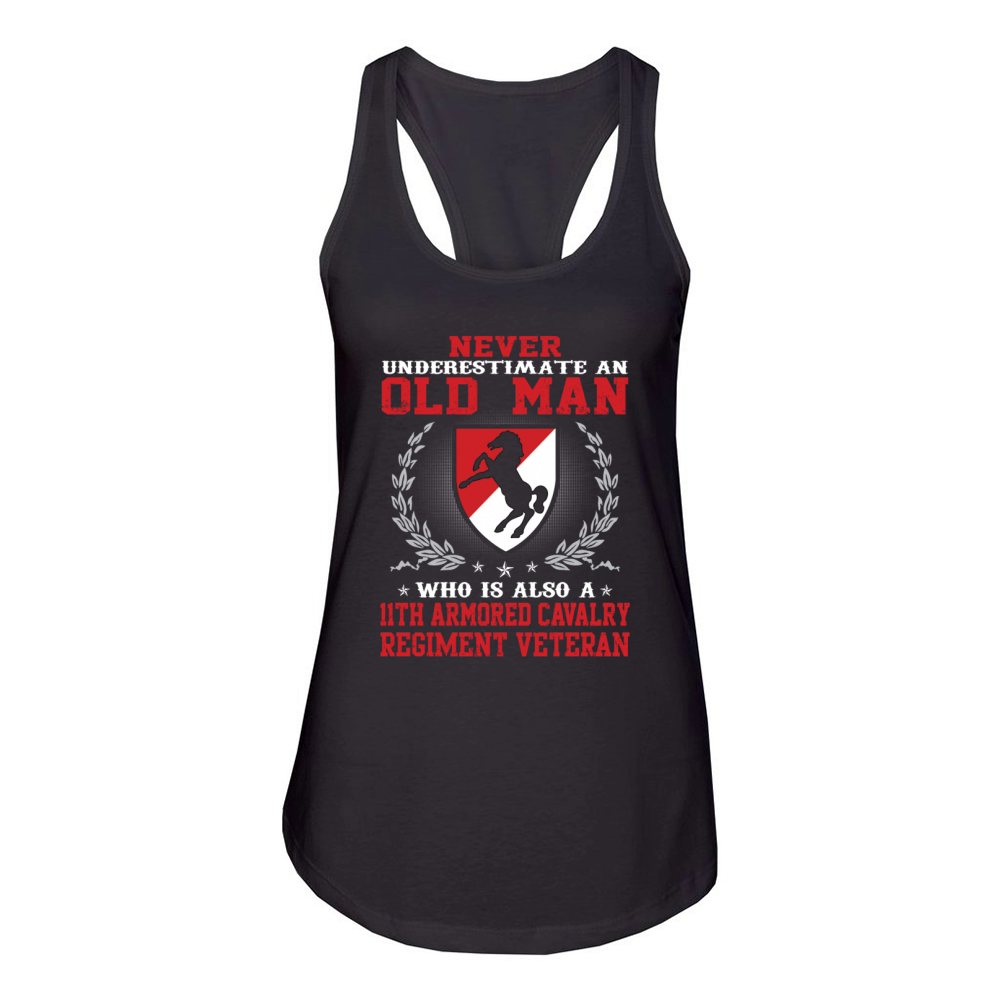 11TH ARMORED CAVALRY REGIMENT VETERAN Women's Racerback Tank