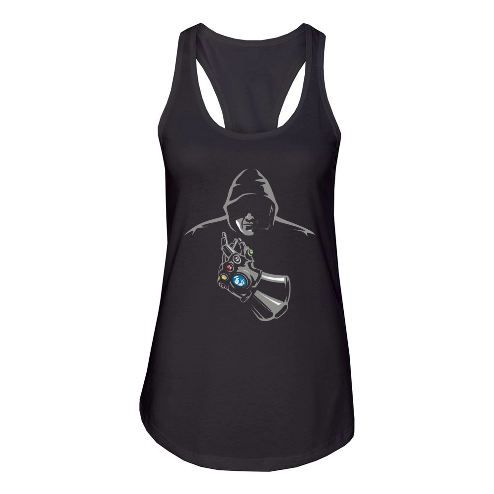 Bill-Belichick Infinity Gauntlet Women's Racerback Tank