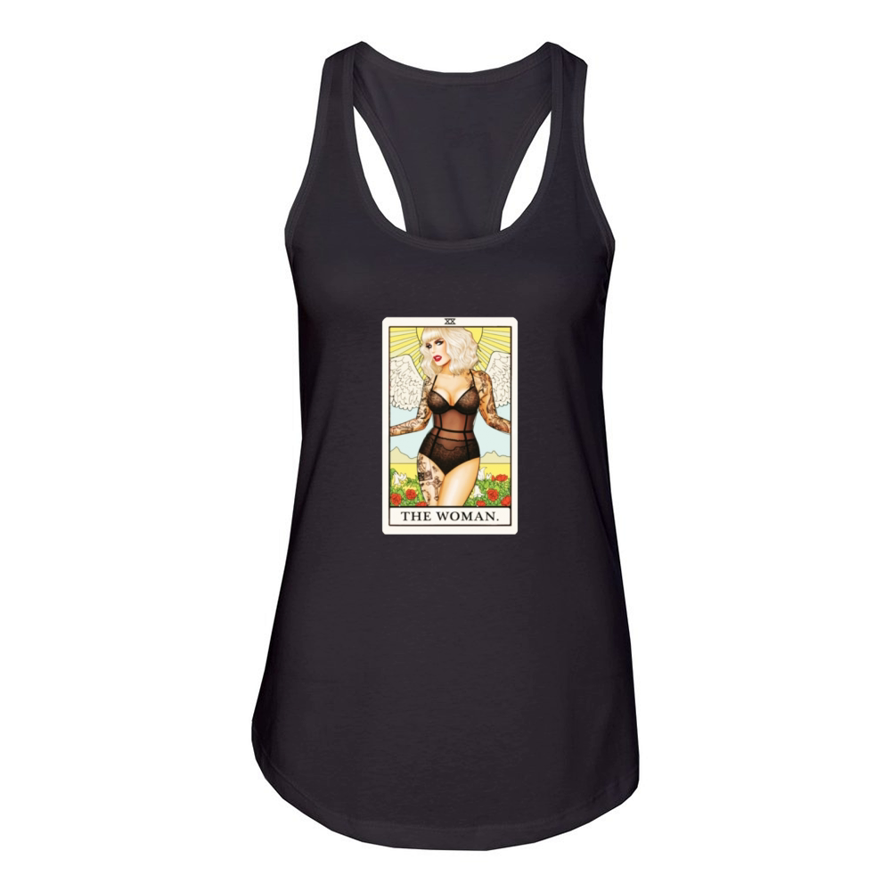 katya tarot card Women's Racerback Tank