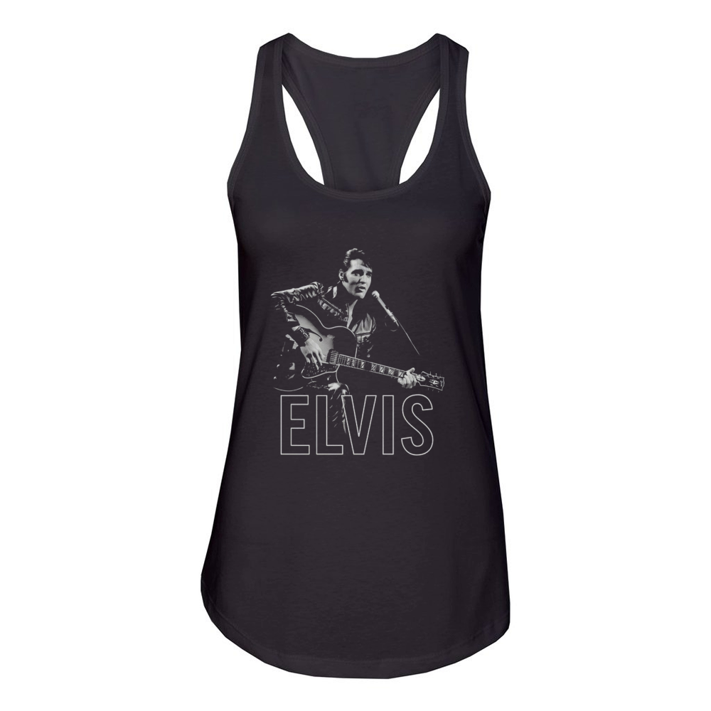The King Elvis Presley Women's Racerback Tank