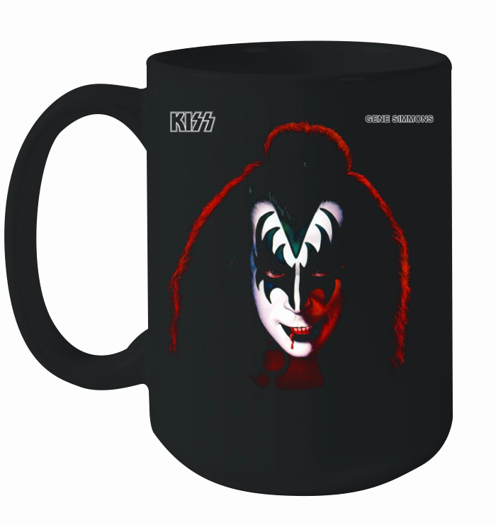 KISS  1978 Gene Simmons TShirt Ceramic Mug