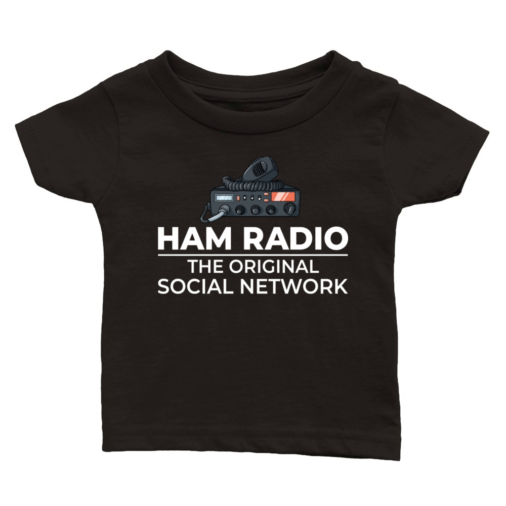 Ham Radio Amateur Radio Classic Baby Crewneck T-shirt