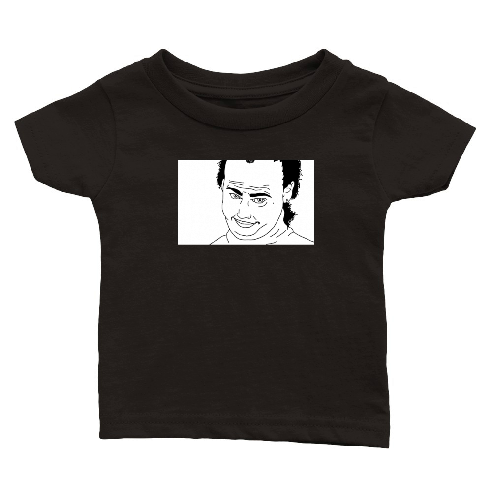 SPAGETT TIM AND ERICTIM ERIC SPAGETT SPOOKY Classic Baby Crewneck T-shirt