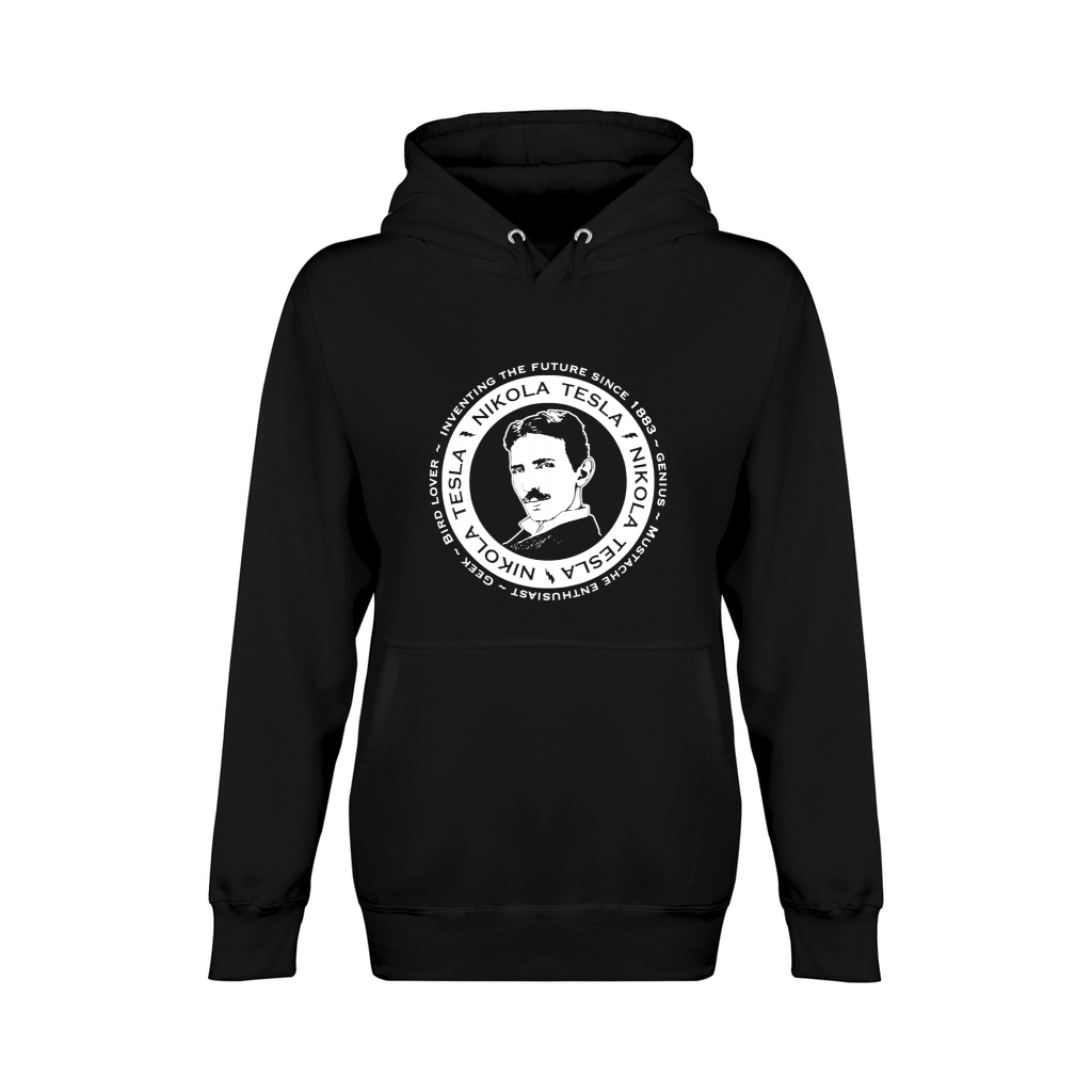 Nikola Tesla Unisex Premium Pullover Hoodie