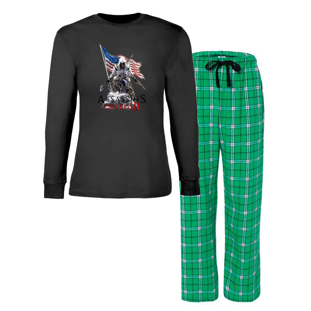 Assassins Creed Eagle Women s Christmas Pajamas Designed by Bashar