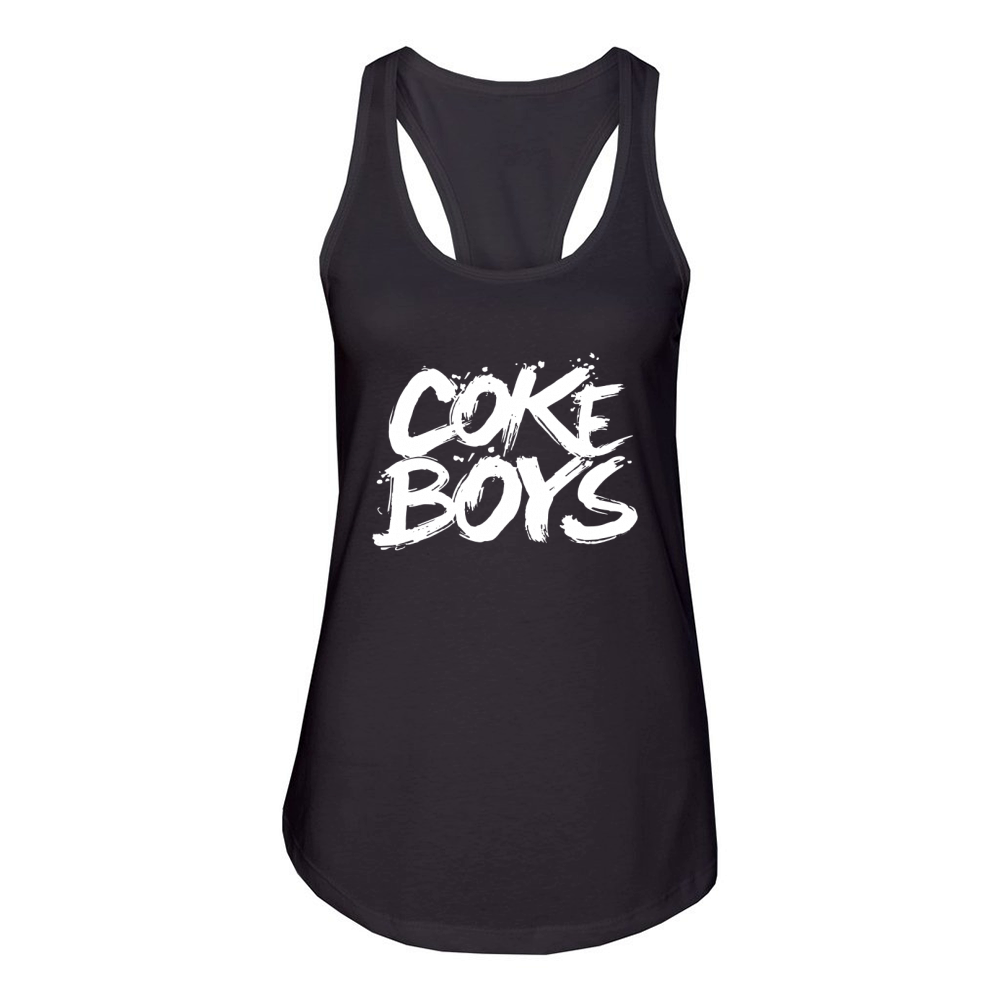 Coke Boys French Montana T-Shirt Women's Racerback Tank