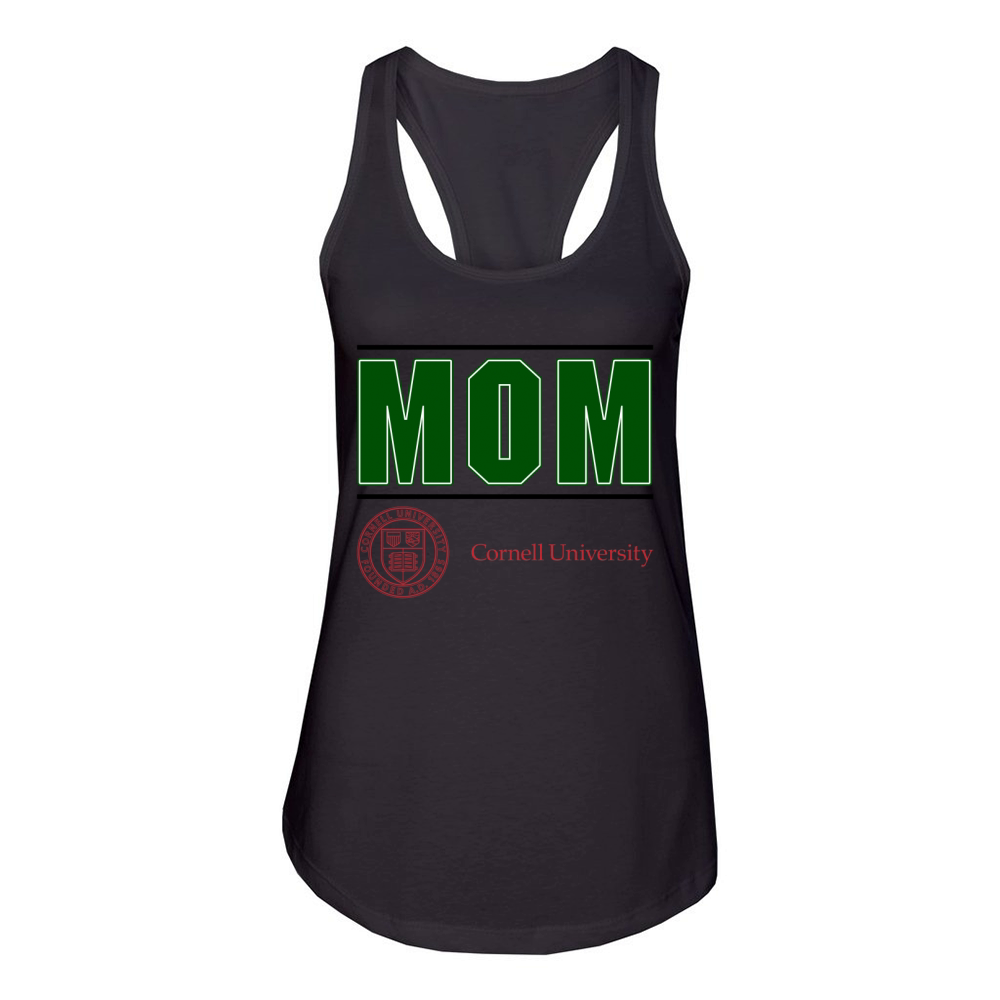 Cornell University Proud Mom Parents Day 2020 Women's Racerback Tank