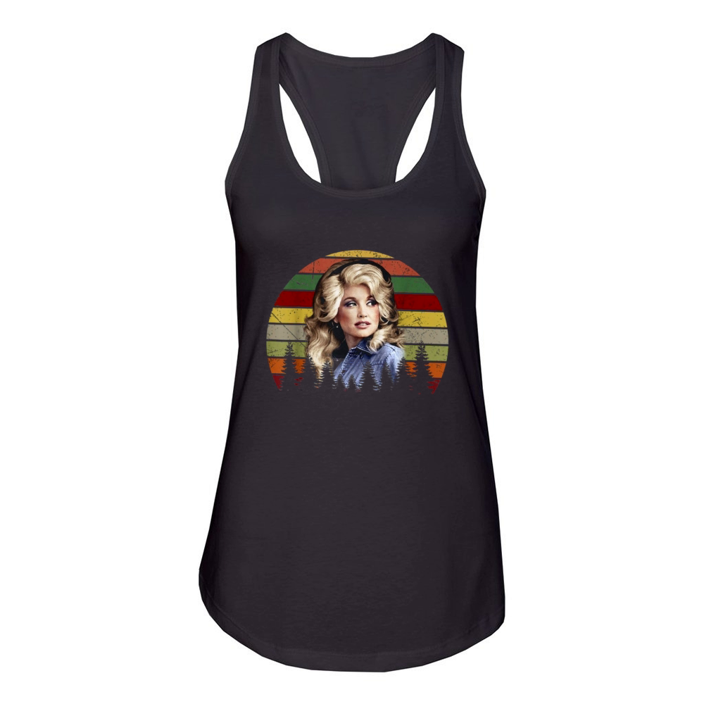 Dolly Parton Vintage shirt Women's Racerback Tank