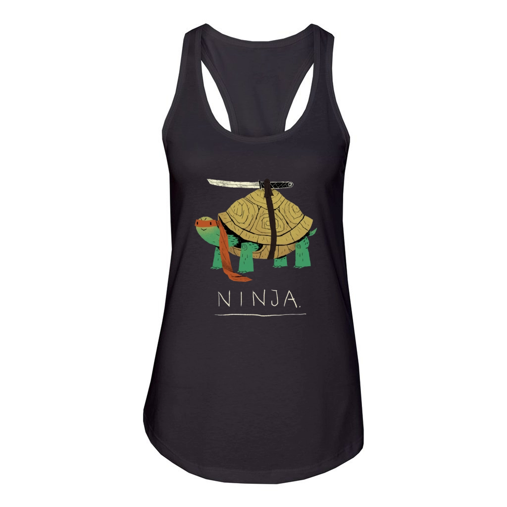 ninja turtle Women's Racerback Tank