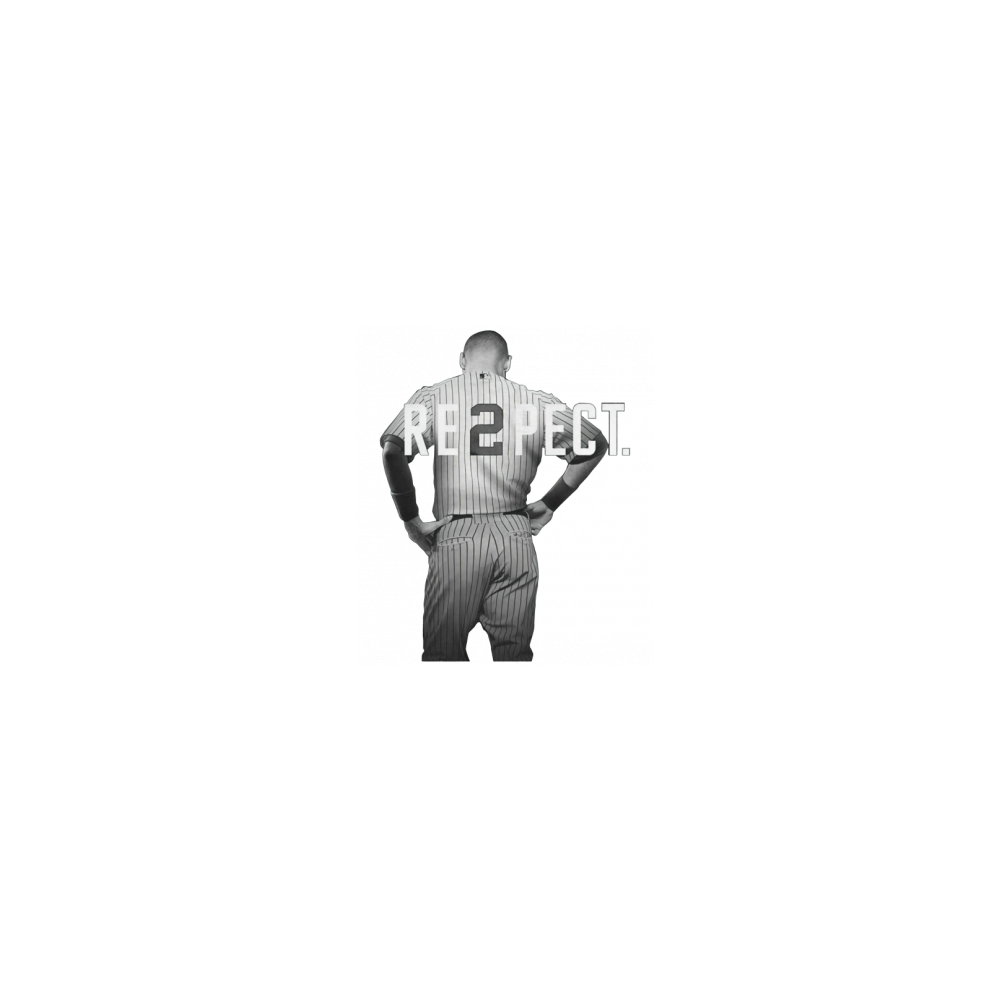 Respect Derek Jeter Re2pect 2 New York Uniform MJ Baseball T Shirt