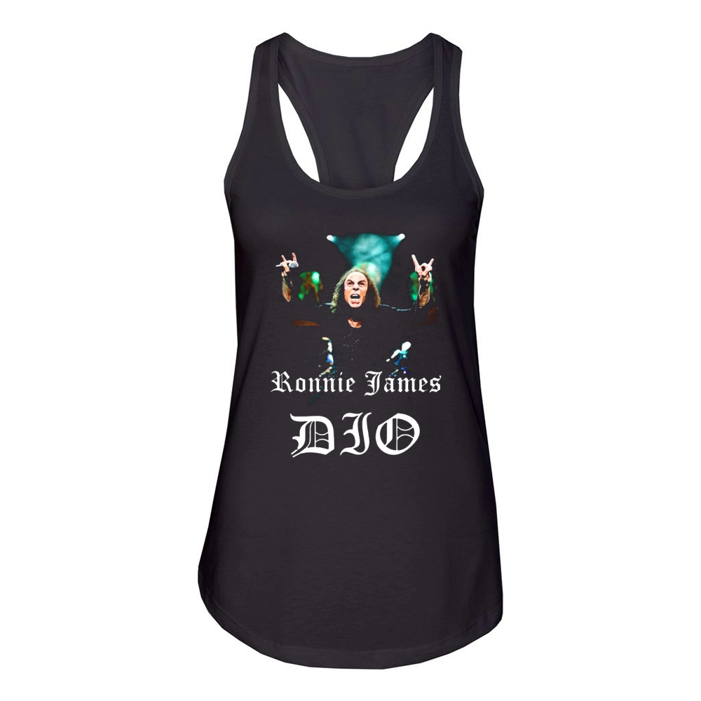 RIP Ronnie James Dio Women's Racerback Tank