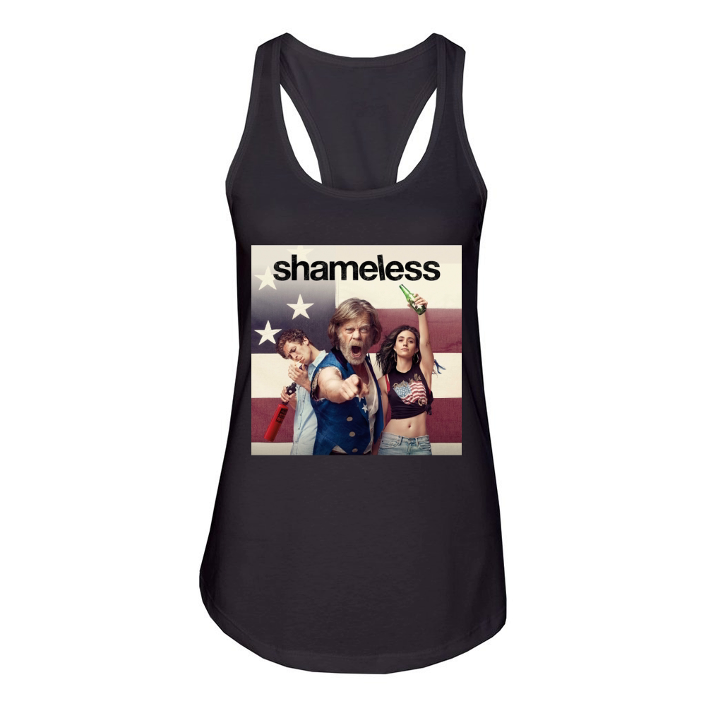 shirt shameless Women's Racerback Tank